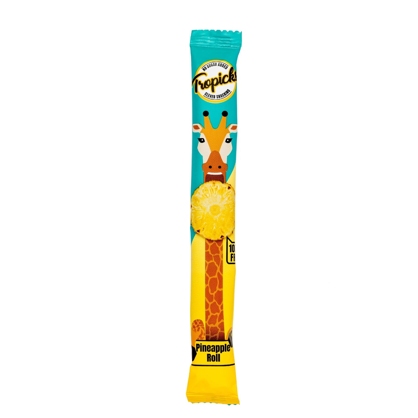 Tropicks | Pineapple Fruit Rolls 10 Pack | Dried Fruit Snacks